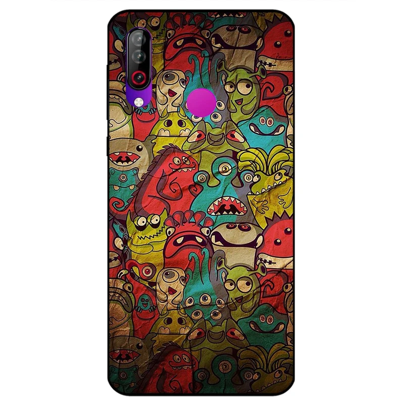 کاور مگافون طرح هیولا مدل 0101 مناسب برای گوشی موبایل ال جی W30 