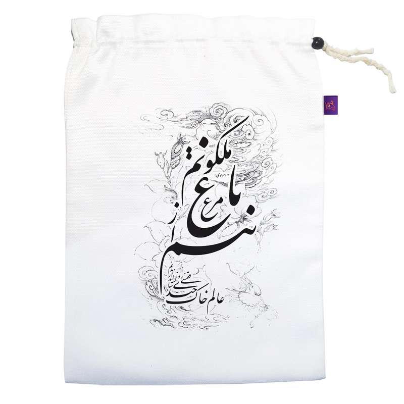کیسه نان و سبزی ترمه طراحان ایده مدل مرغ باغ ملکوت کد trm113 L