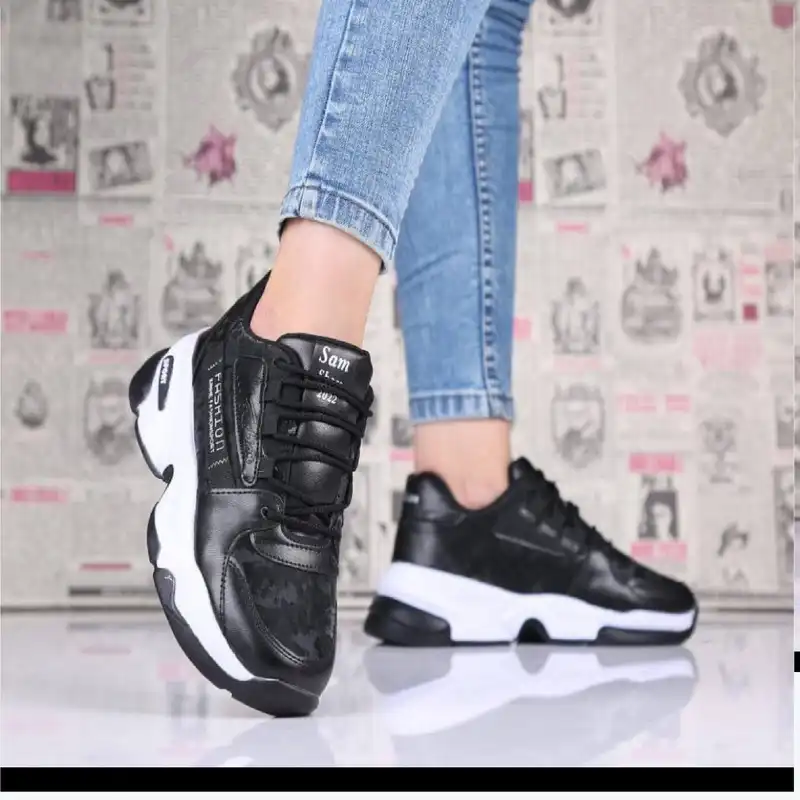 کفش روزمره زنانه مدل فشیون کد 54 رنگ مشکی