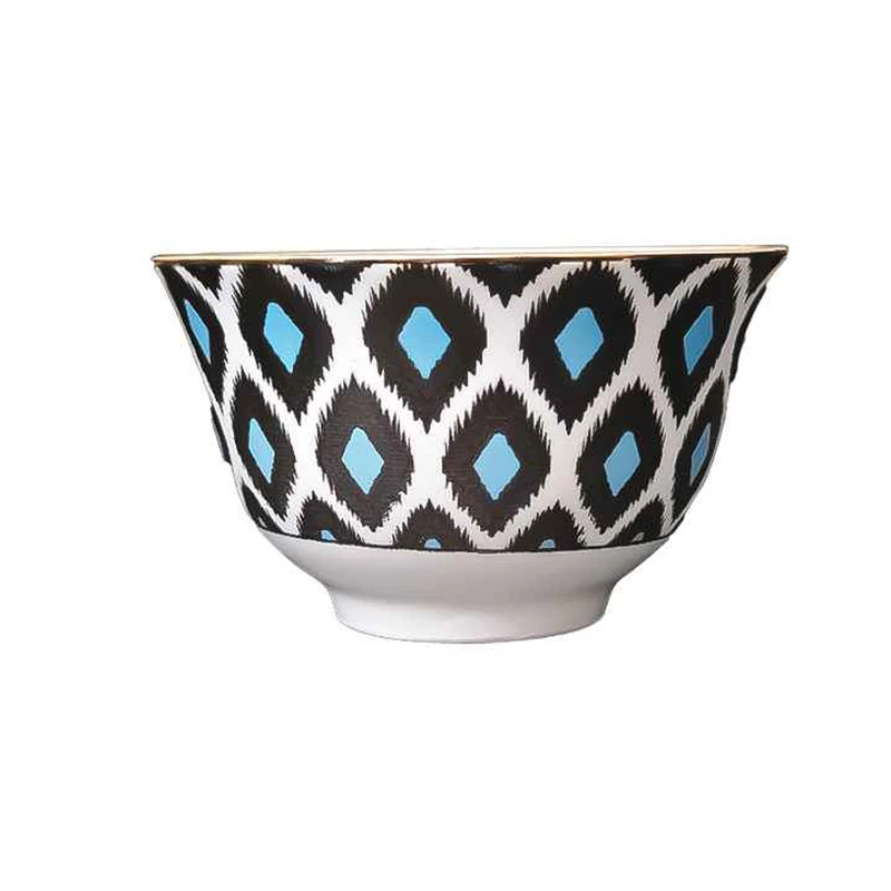 پیاله مدل خشتی مجموعه 6 عددی