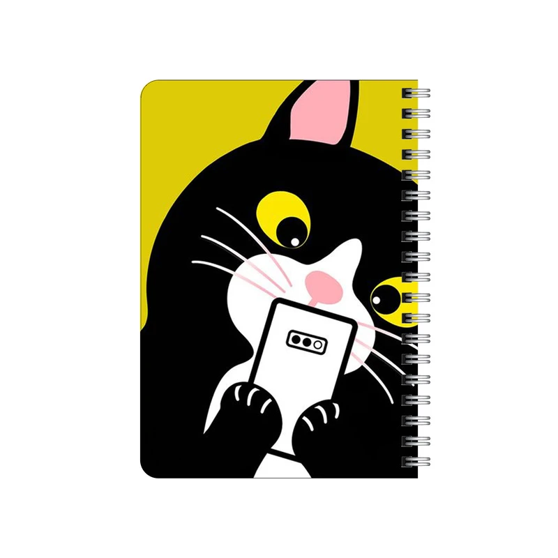 دفترچه یادداشت بامبیلیپ مدل چوبی طرح سلفی پیشی کد 4180702