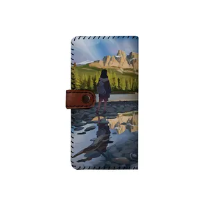     کیف پول چرمی ترمه طراحان ایده مدل بنددار کد rai019