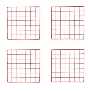 نقد و بررسی قفسه فلزی مدل مشبک بسته 4 عددی توسط خریداران