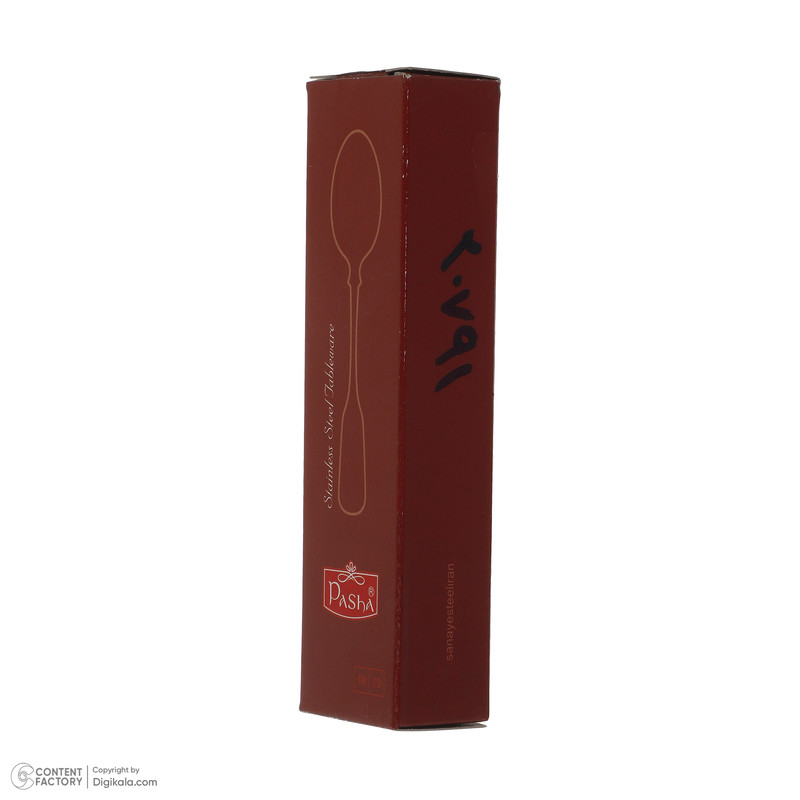 قاشق چای خوری صنایع استیل ایران مدل برشیا کد 5