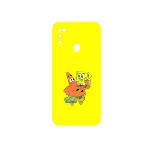 MAHOOT SpongeBob SquarePants Cover Sticker for Samsung Galaxy M21 2021 Edition