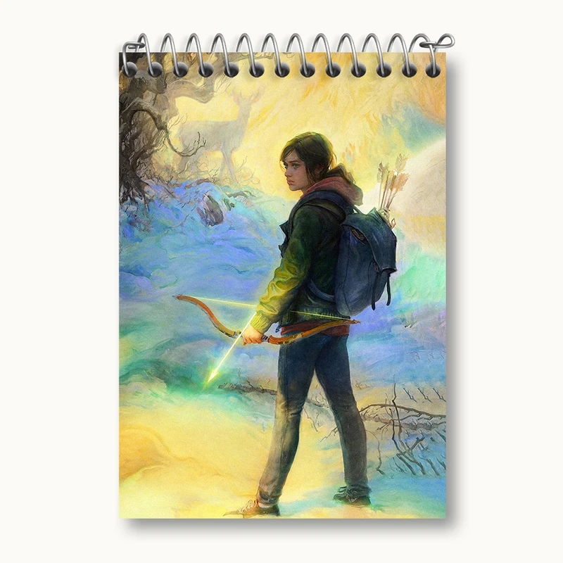 دفتر یادداشت 50 برگ خندالو مدل بازی آخرین بازمانده از ما (The Last Of Us) کد 31713