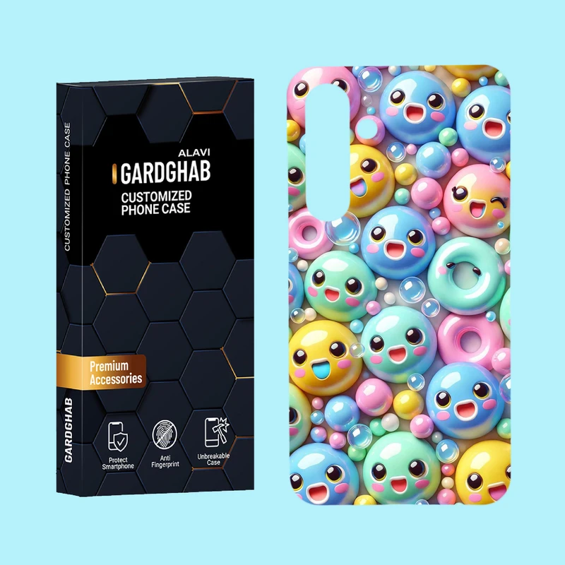  کاور گارد قاب علوی مدل کارتنی و انیمه مناسب برای گوشی موبایل سامسونگ Galaxy S24 Plus