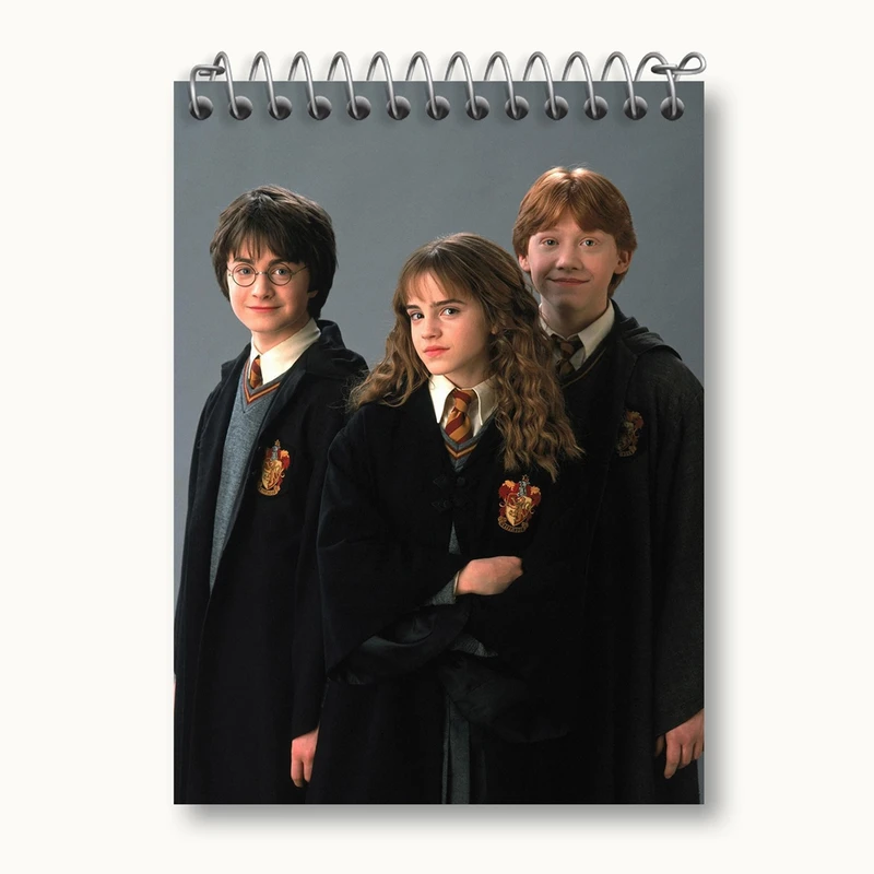 دفتر یادداشت 50 برگ خندالو مدل هری پاتر Harry Potter کد 19363