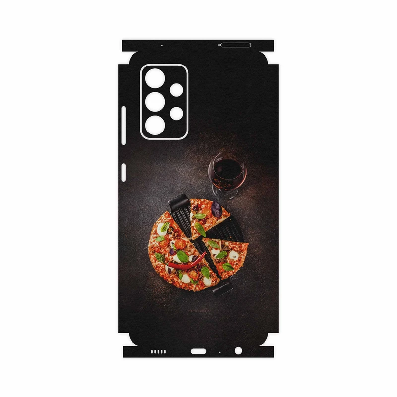 برچسب پوششی ماهوت مدل Pizza-FullSkin مناسب برای گوشی موبایل سامسونگ Galaxy A52s 5G