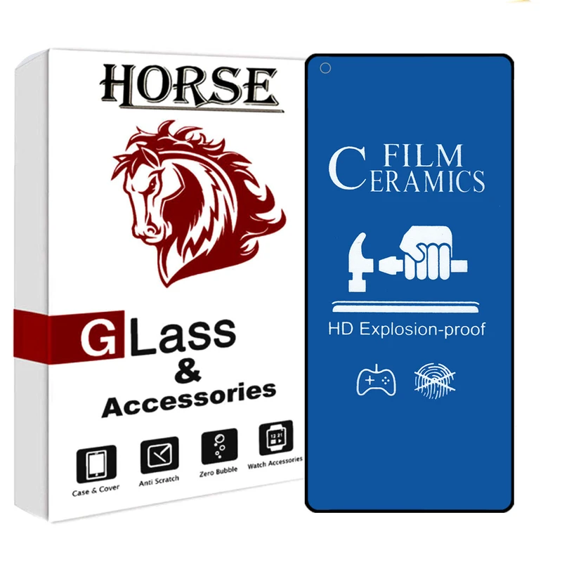 محافظ صفحه نمایش سرامیکی مات هورس مدل CRMHBLUE مناسب برای گوشی موبایل شیائومی Mi 11 Lite