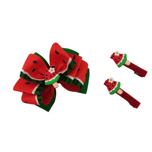 ست گیره و کش مو دخترانه مدل یلدایی فانتری کد T01 بسته 3 عددی