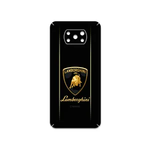 MAHOOT Lamborghini Cover Sticker for Xiaomi Poco X3 NFC