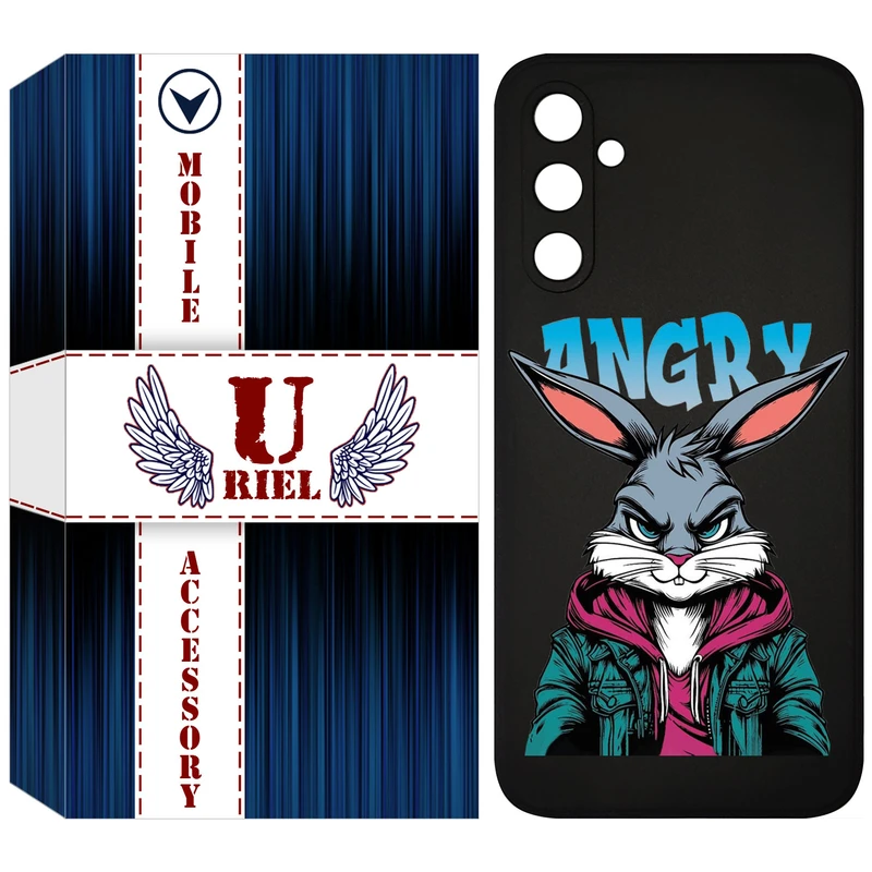 کاور یوریل قاب مدل KSH کد 51 طرح خرگوش مناسب برای گوشی موبایل سامسونگ Galaxy S23 FE