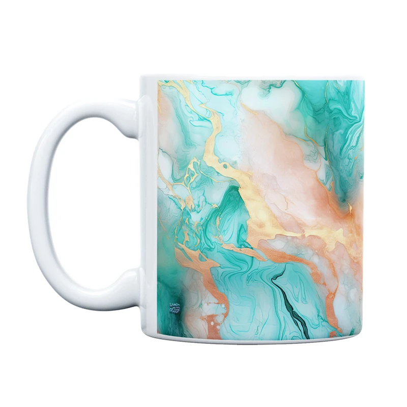 ماگ حس آمیزی طرح Marble مدل مرمر کد 119