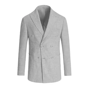 کت تک مردانه کروم مدل دبل برست 2420202 