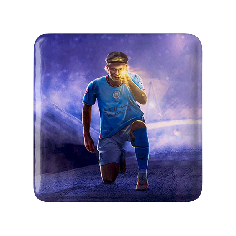 پیکسل خندالو طرح ارلینگ هالند (Erling Haaland) مدل مربعی کد 36371