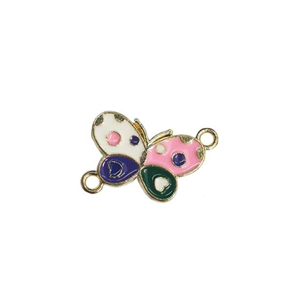 آویز دستبند طرح پروانه کد AD 317