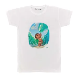 تی شرت بچگانه پرمانه طرح moana کد pmt.2583