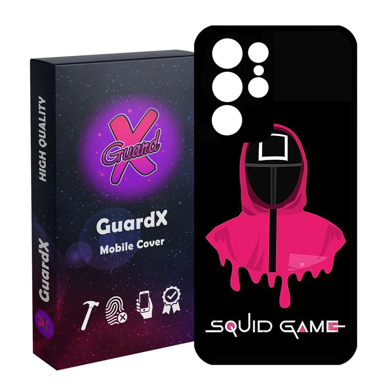 کاور گارد ایکس طرح بازی مرکب مدل Glass10404 مناسب برای گوشی موبایل سامسونگ Galaxy S21 Ultra