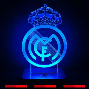  چراغ خواب سان لیزر طرح رئال مادرید مدل هفت رنگ