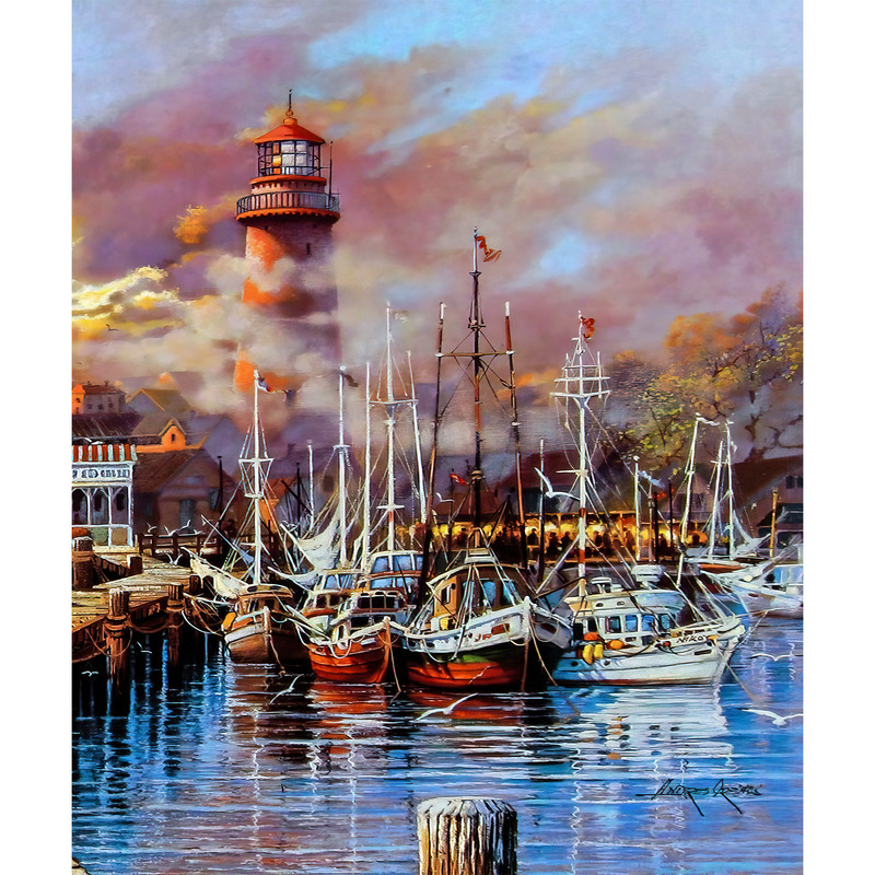 پازل 170 تکه مینیاتور مدل فانوس کد 01589