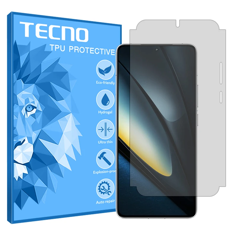 محافظ صفحه نمایش شفاف تکنو مدل Resistant مناسب برای گوشی موبایل شیائومی Poco F6 Pro