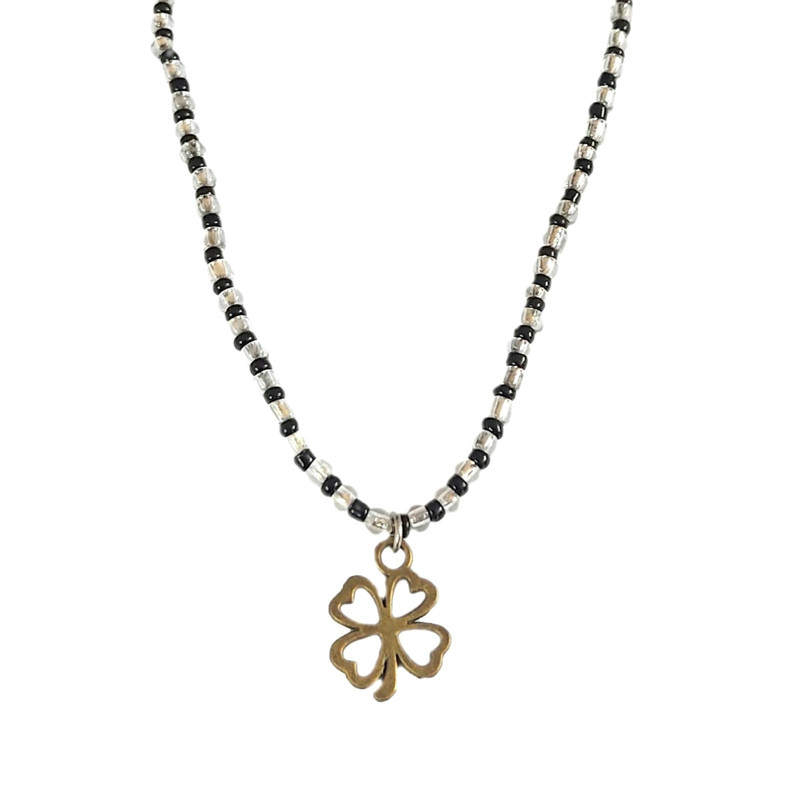 گردنبند دخترانه مدل شبدر