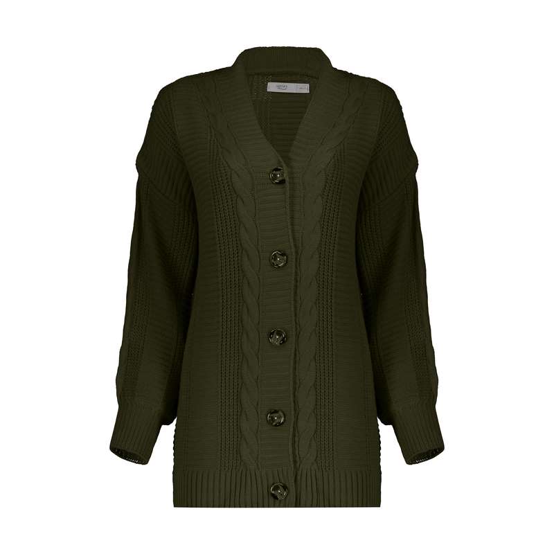 ژاکت زنانه جاستیفای مدل W0414198KN-OLIVE