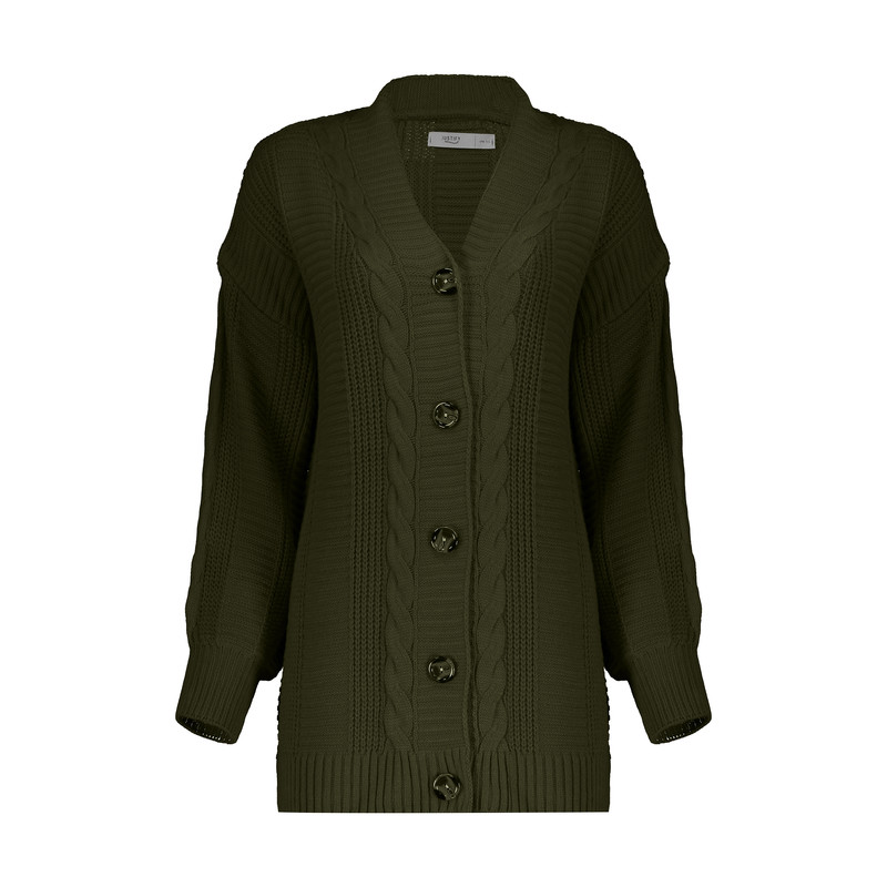 ژاکت زنانه جاستیفای مدل W0414198KN-OLIVE