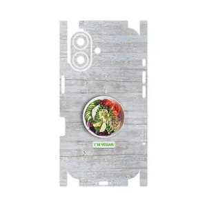 MAHOOT Im_vegan-FullSkin Cover Sticker for Apple iPhone 16
