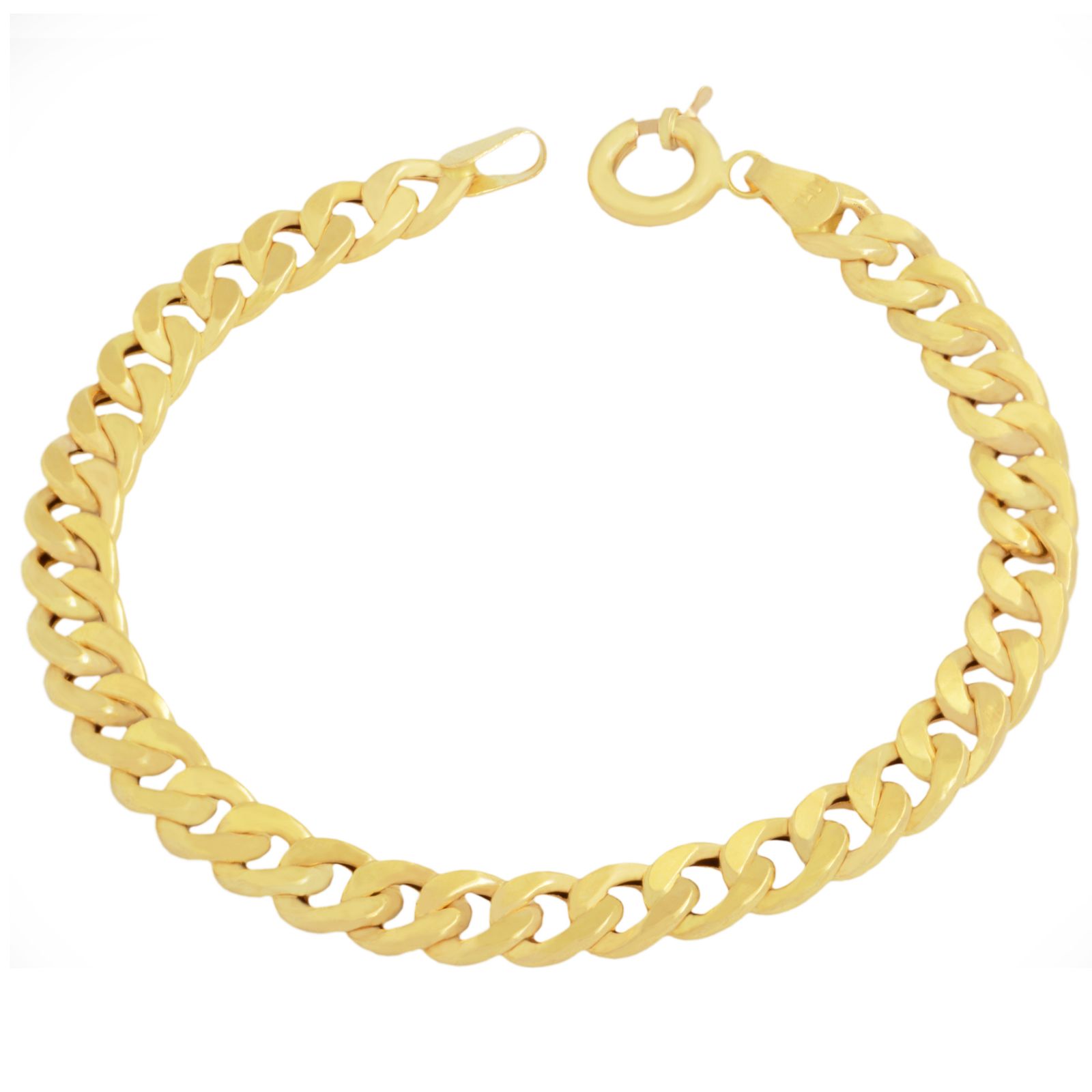 دستبند طلا 18 عیار زنانه طلای مستجابی کد CR18 -  - 1