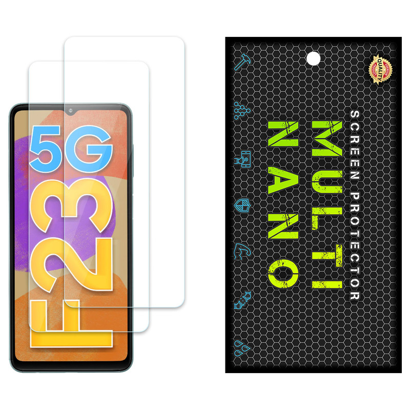 محافظ صفحه نمایش مولتی نانو مدل X-S2N مناسب برای گوشی موبایل سامسونگ Galaxy F23 بسته دو عددی