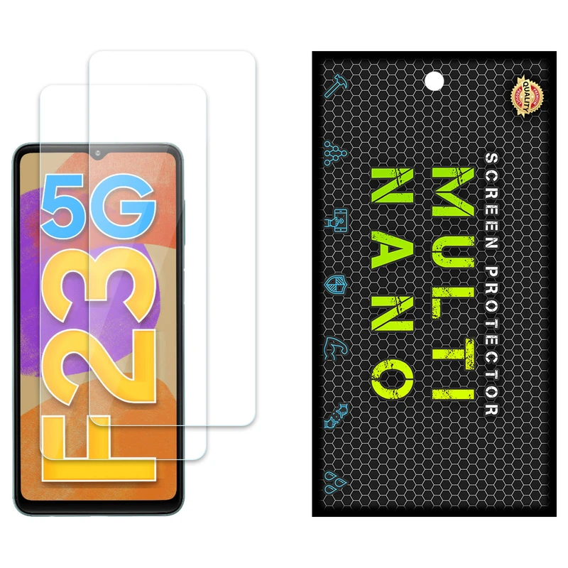 محافظ صفحه نمایش مولتی نانو مدل X-S2N مناسب برای گوشی موبایل سامسونگ Galaxy F23 بسته دو عددی