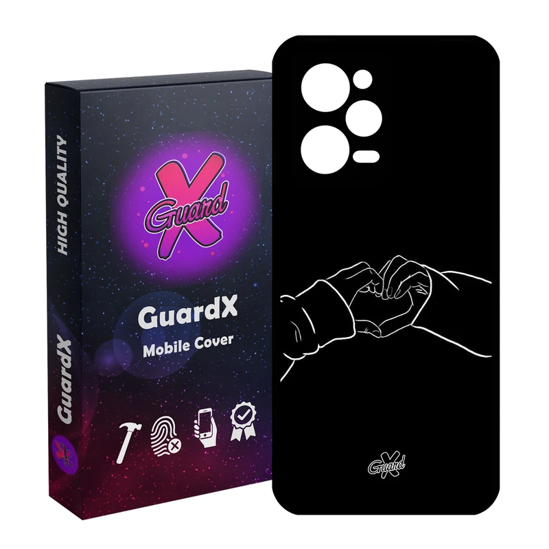 کاور گارد ایکس طرح Love مدل Glass10517 مناسب برای گوشی موبایل شیائومی Redmi Note 12 Pro 5G/Poco X5 Pro 5G/Note 12 Pro Pro speed