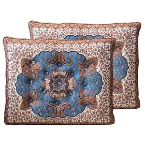 پشتی ترمه مدل شاه نشین بسته 2 عددی