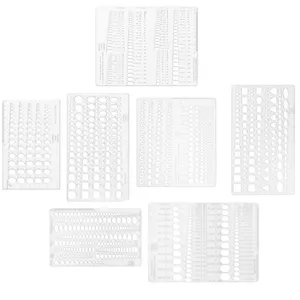 شابلون مدل طراحی سنگهای انگشتر مجموعه 7 عددی