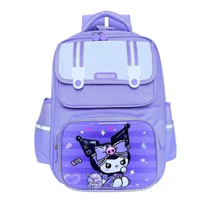 کوله پشتی مدرسه مدل دخترانه کرومی کد 1818