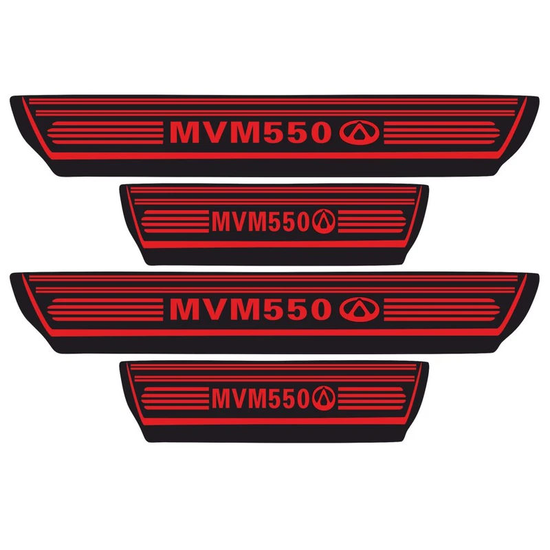  برچسب بدنه خودرو اسپرت غدیر مدل CH RE YA59 A57مناسب برایMVM550بسته 4 عددی