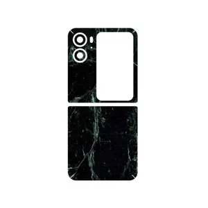 MAHOOT Graphite_Green_Marble Cover Sticker for Oppo Find N2 Flip