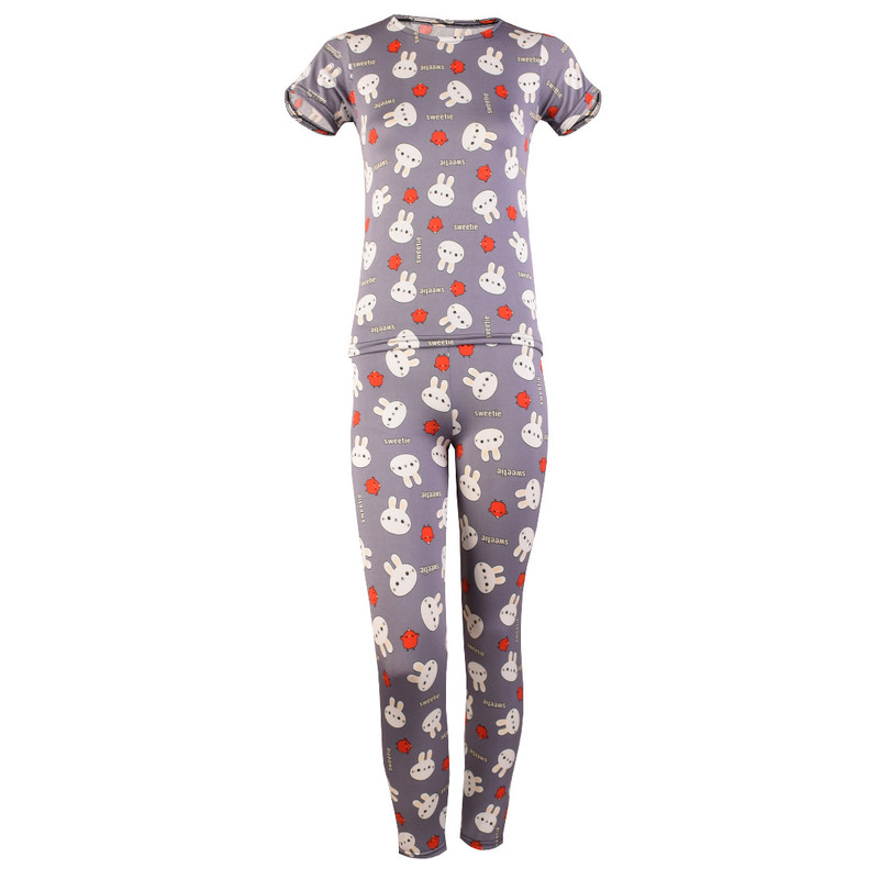 ست تی شرت و شلوار زنانه مدل khrh6