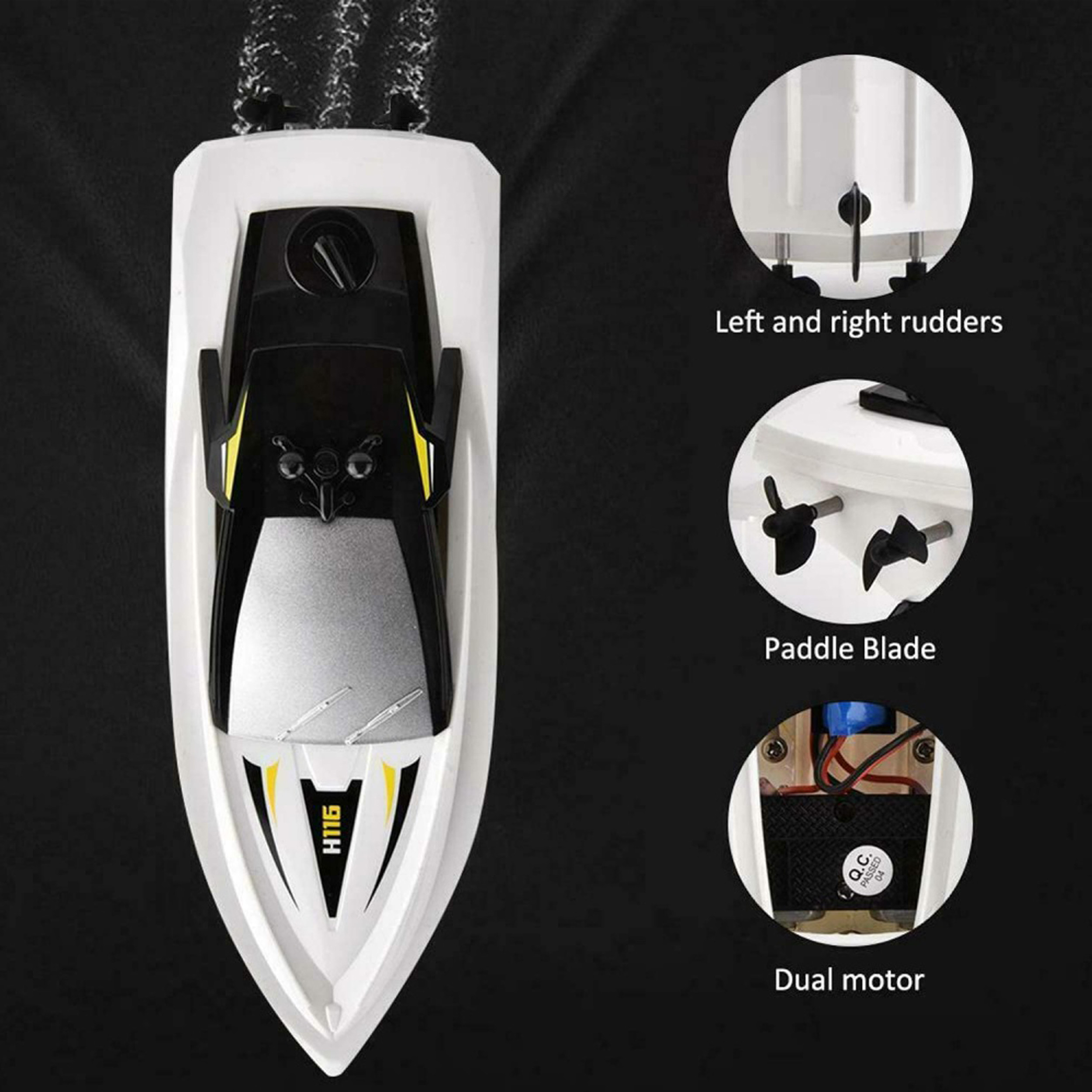 قایق بازی کنترلی سایما مدل Q5 MINI BOAT