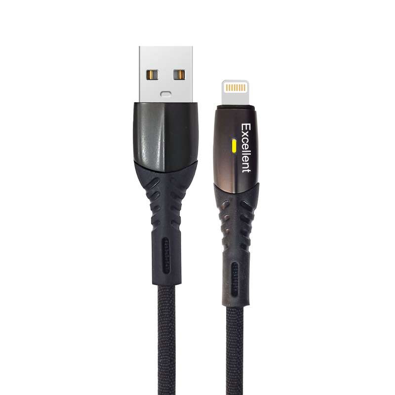 کابل تبدیل USB به لایتنینگ اکسلنت مدل EX-21 طول 1 متر 