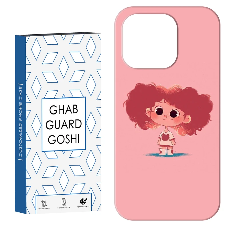 کاور قاب گارد گوشی طرح دختر  کد Dimo-749 مناسب برای گوشی موبایل اپل  IPHONE 15 PRO 