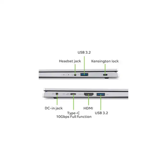 لپ تاپ 15.6 اینچی ایسر مدل A315-24P-R1RD - R5 8GB 1SSD Radeon - کاستوم شده