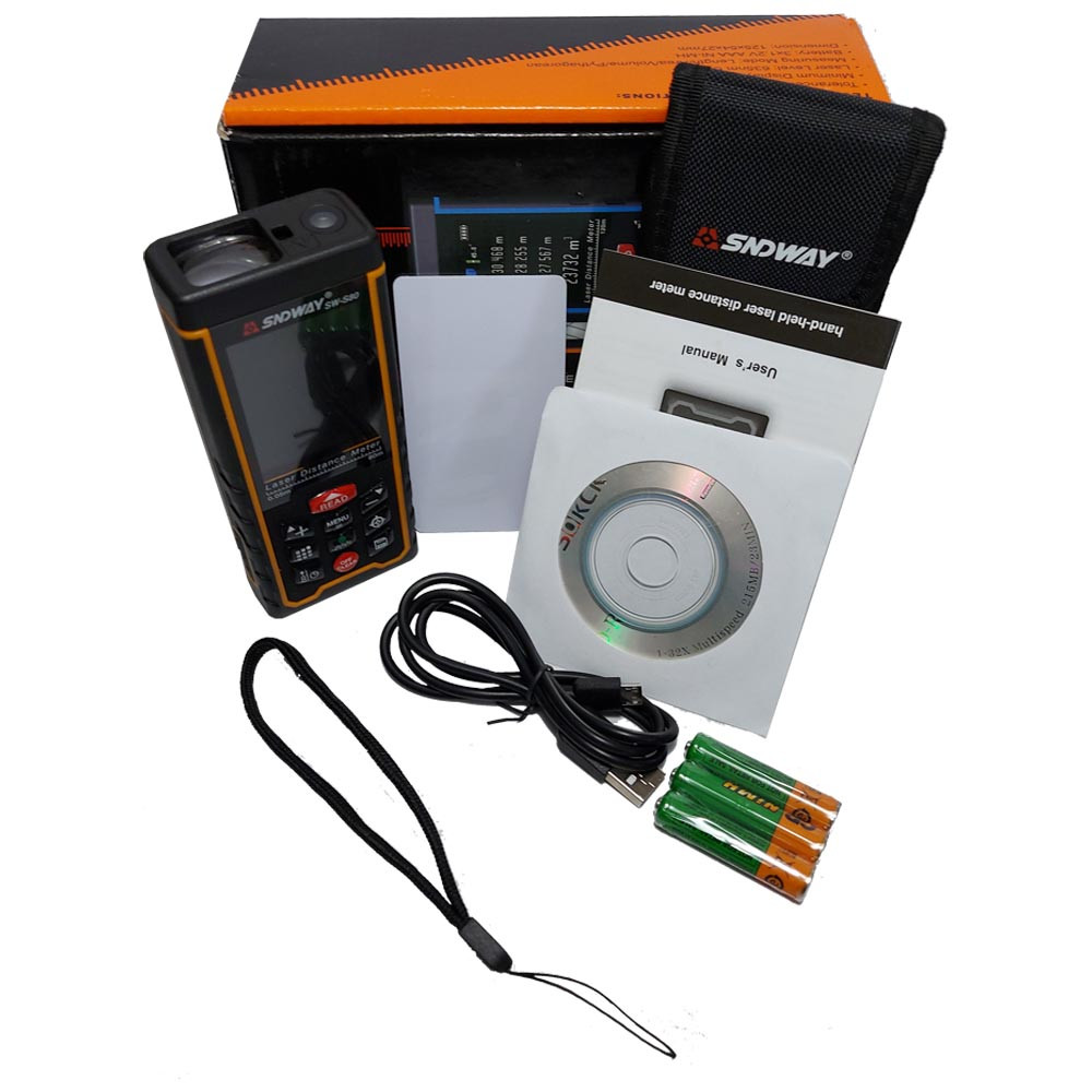 متر لیزری سندوی مدل SW-S80 متر لیزری سندوی مدل SW-S80