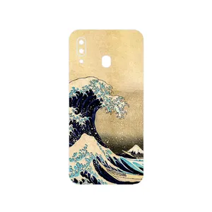 MAHOOT The Great Wave off Kanagawa of Hokusai Cover Sticker for Samsung Galaxy M10s