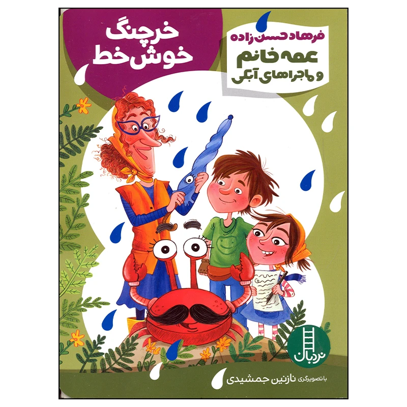 کتاب عمه خانم و ماجراهای آبکی خرچنگ خوش خط اثر فرهاد حسن زاده انتشارات فنی ایران