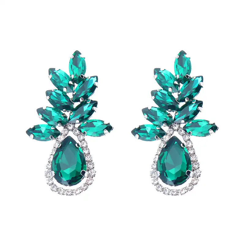 گوشواره زنانه مدل جواهری مجلسی کد 874554