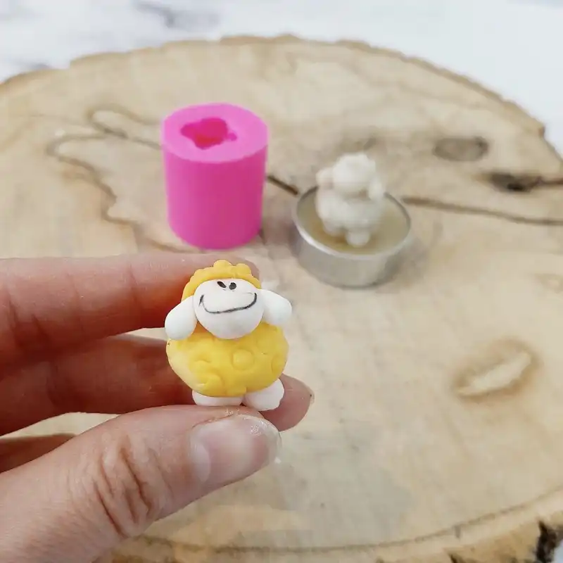 قالب شمع مدل گوسفند وارمری