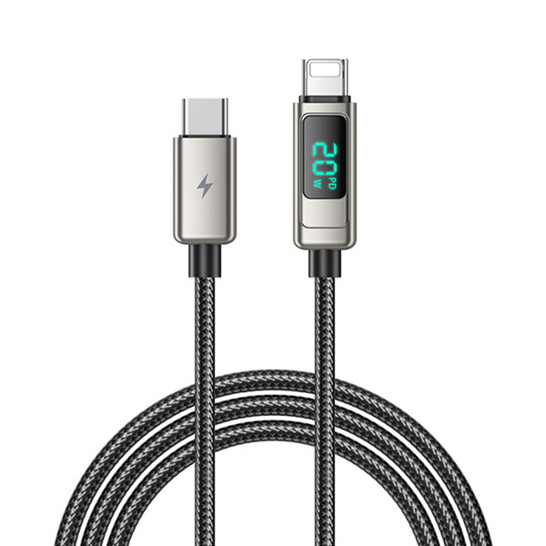 کابل تبدیل USB-C به لایتنینگ لانکس مدل LS20CL طول 1.2 متر